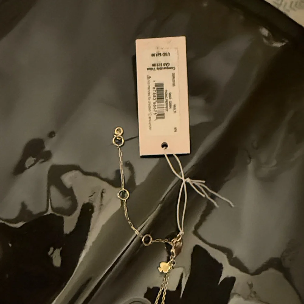 Kate Spade Gold Necklace with Pink Watermelon Pendant - Picture 10 of 11